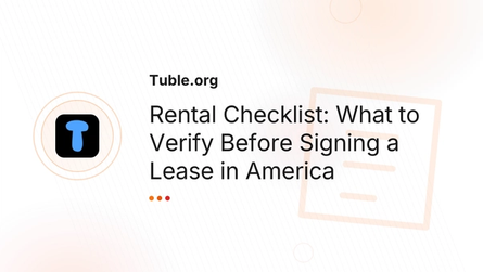 Rental Checklist: What to Verify Before Signing a Lease in America