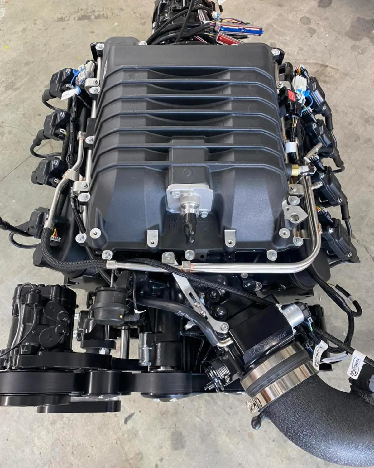 LSA 6.2L Supercharged Engine with TR6060 6-Speed Manual Complete Swap Package For Sale