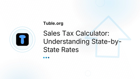 Sales Tax Calculator: Understanding State-by-State Rates