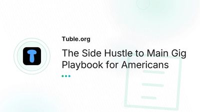 Turn Your Side Hustle Into a Real Business: American Playbook