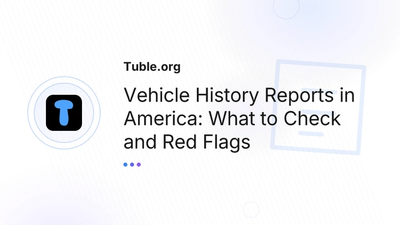 Vehicle History Check USA | Carfax Guide & Red Flags to Watch