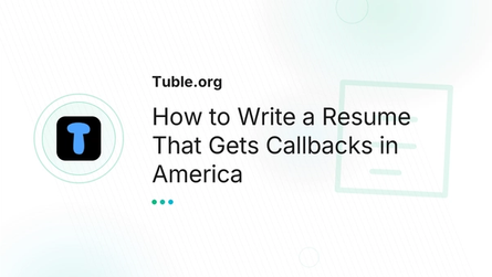 How to Write a Resume That Gets Callbacks in America