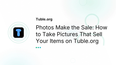 Photos That Sell: Guide for Classified Ads | Tuble.org USA