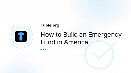 How to Build an Emergency Fund in America