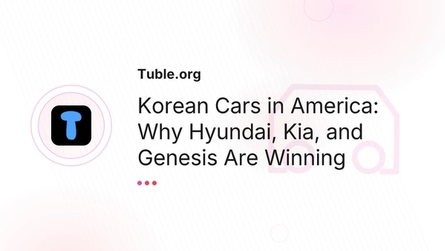 Korean Cars in America: Why Hyundai, Kia, and Genesis Are Winning