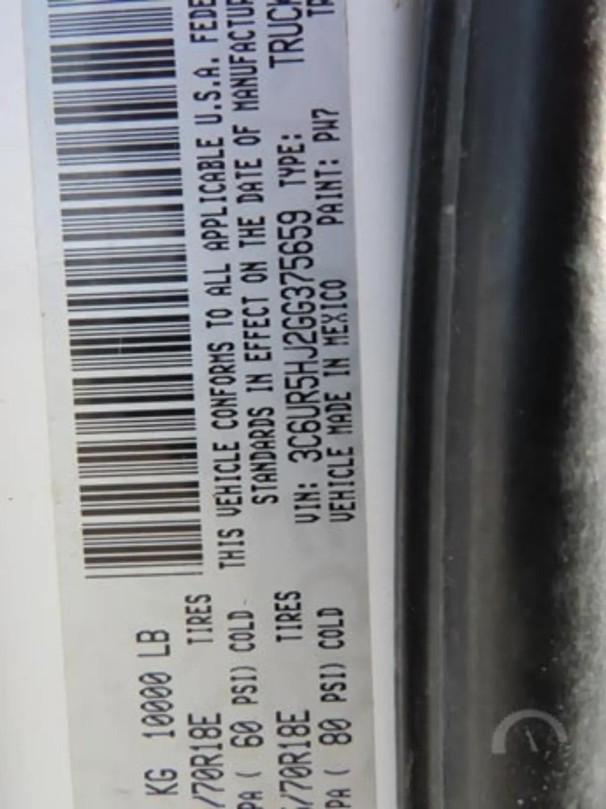 2016 RAM 2500 HD ¾-Ton Pickup Work-Ready Truck For Sale | Other vehicles | Louisville | 6