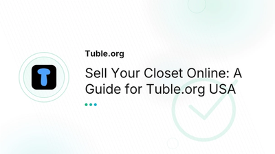 How to Sell Clothes Online: Photos, Sizing Guide | Tuble.org