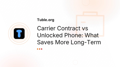 Carrier Contract vs Unlocked Phone: What Saves More?