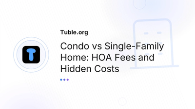 Condo vs Single-Family Home: The Hidden Cost Truth