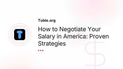 How to Negotiate Your Salary in the USA | Expert Guide