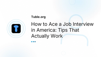 How to Ace a Job Interview in the USA | Expert Guide