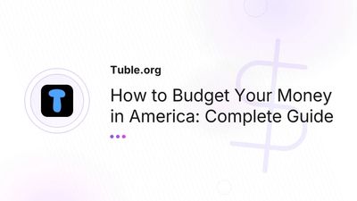 How to Budget Your Money in America | 50/30/20 Rule