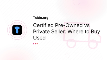 Certified Pre-Owned vs Private Seller: Where to Buy Used