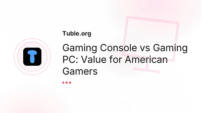 Gaming Console vs PC: Which Offers Better Value?