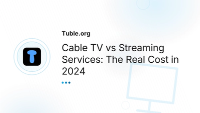 Cable TV vs Streaming: The Real Cost Breakdown