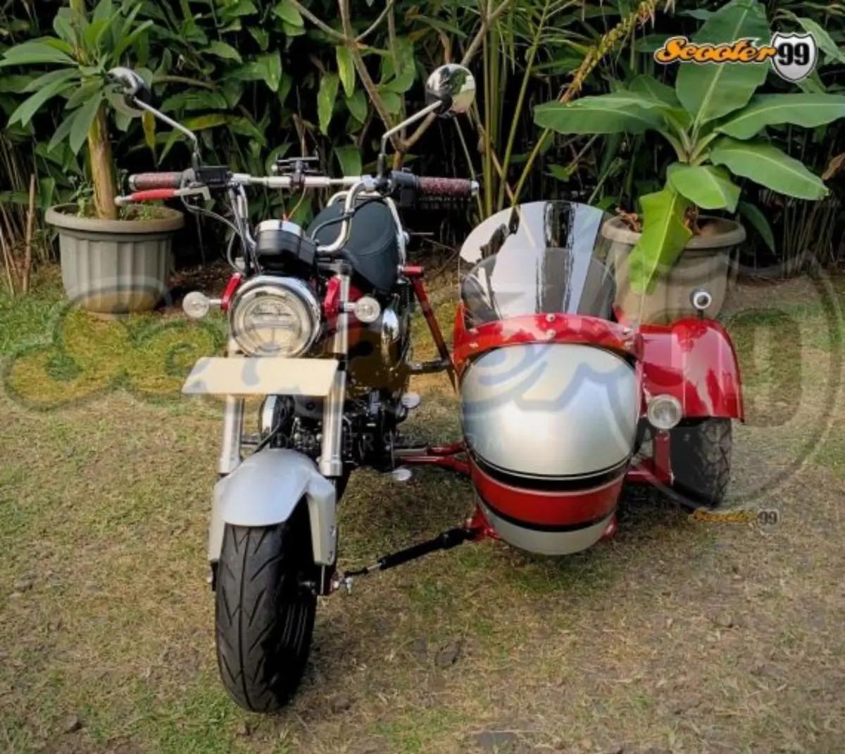 Sidecar Kit for Honda ST 125 Dax by Scooter99 – Compact, Stylish, Ready to Ride