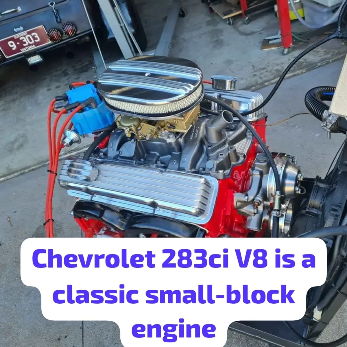Chevrolet 283ci Small Block V8 engine | Chevrolet | Austin | Ad gallery (SEO) | 1