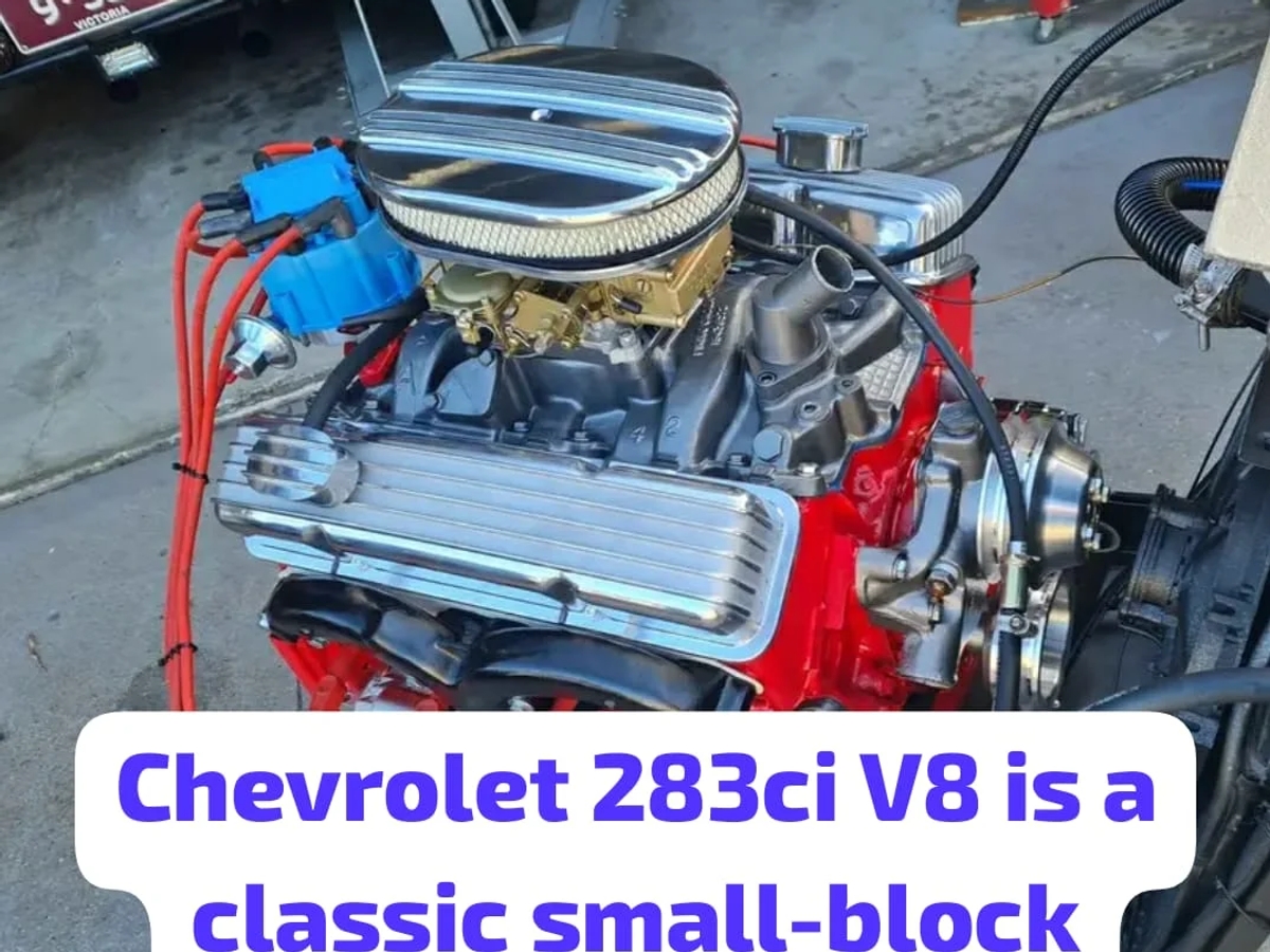 Chevrolet 283ci Small Block V8 engine | Chevrolet | Austin | Ad gallery (SEO) | 2