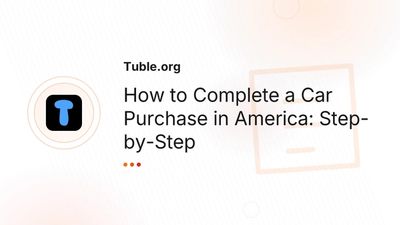 How to Buy or Sell a Car in the USA — Complete Guide