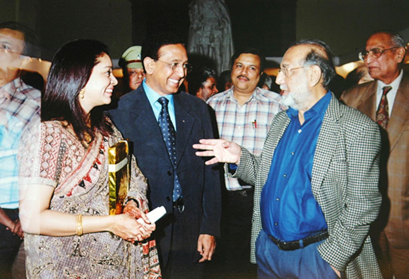 With H.E. Gov. Viren J. Shah