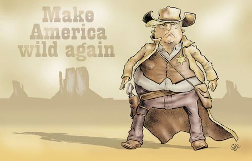 US, the cowboy country!