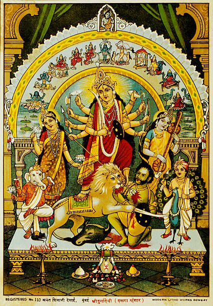 She has arrived, Durga!