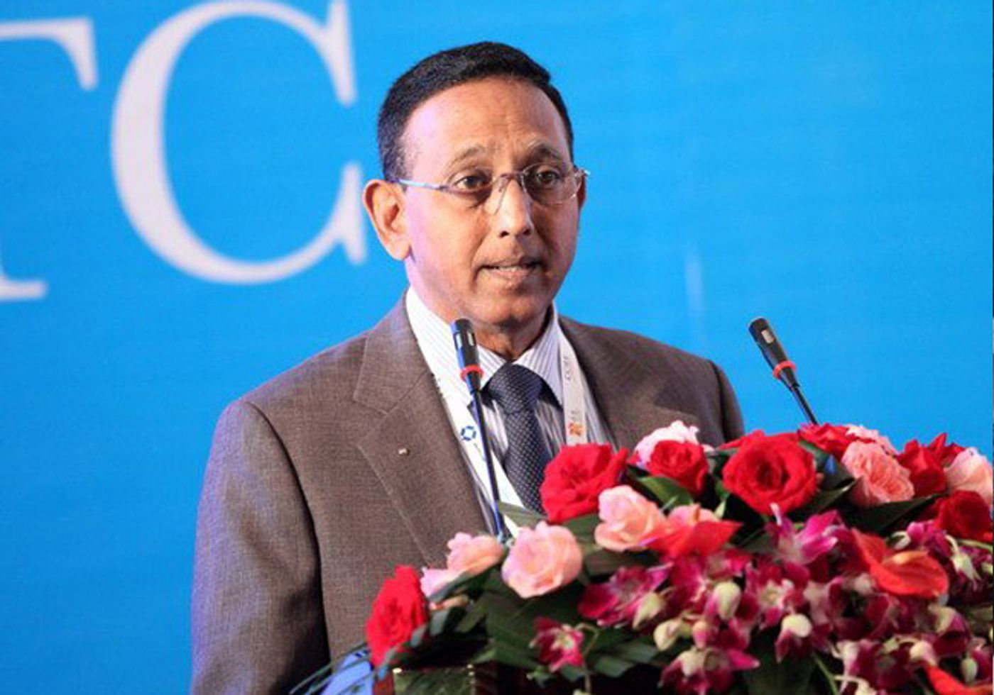 Speaking at a UN body event