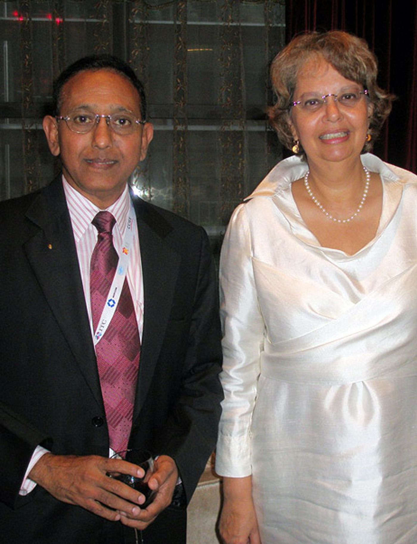 With Patricia Francis of ITC Geneva