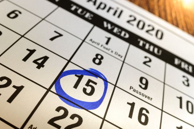 15 April 2020