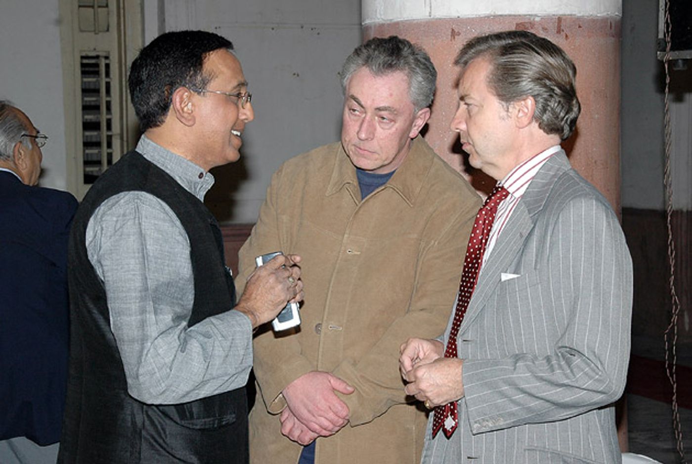 With the British Dy. High Commissioner