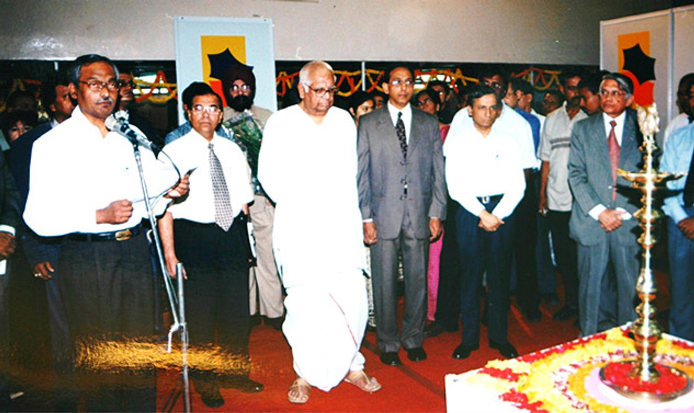 At an inaugural function with Mr. Somnath Chatterjee, Fmr. Speaker, Indian Parliament