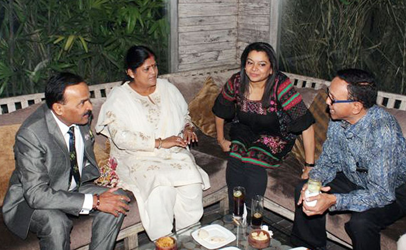 With Gen. A. K. Chaudhury, GOC, Bengal Area
