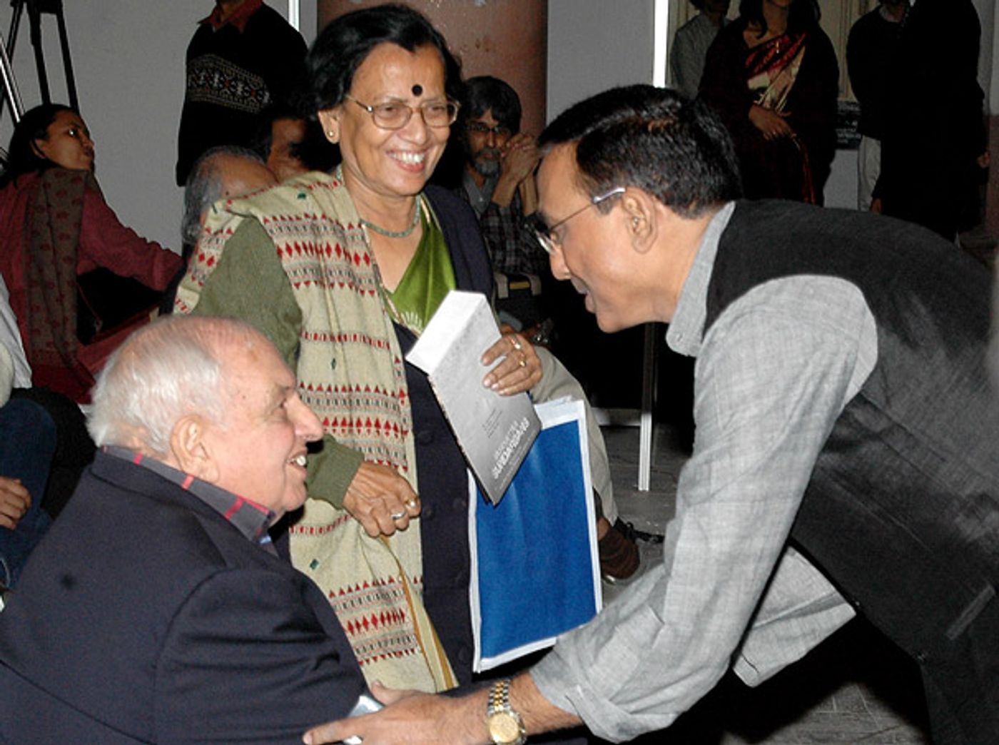 With Russi Modi, an industrialist
