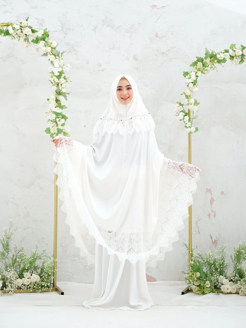 Mukena Khadijah - Semi Silk