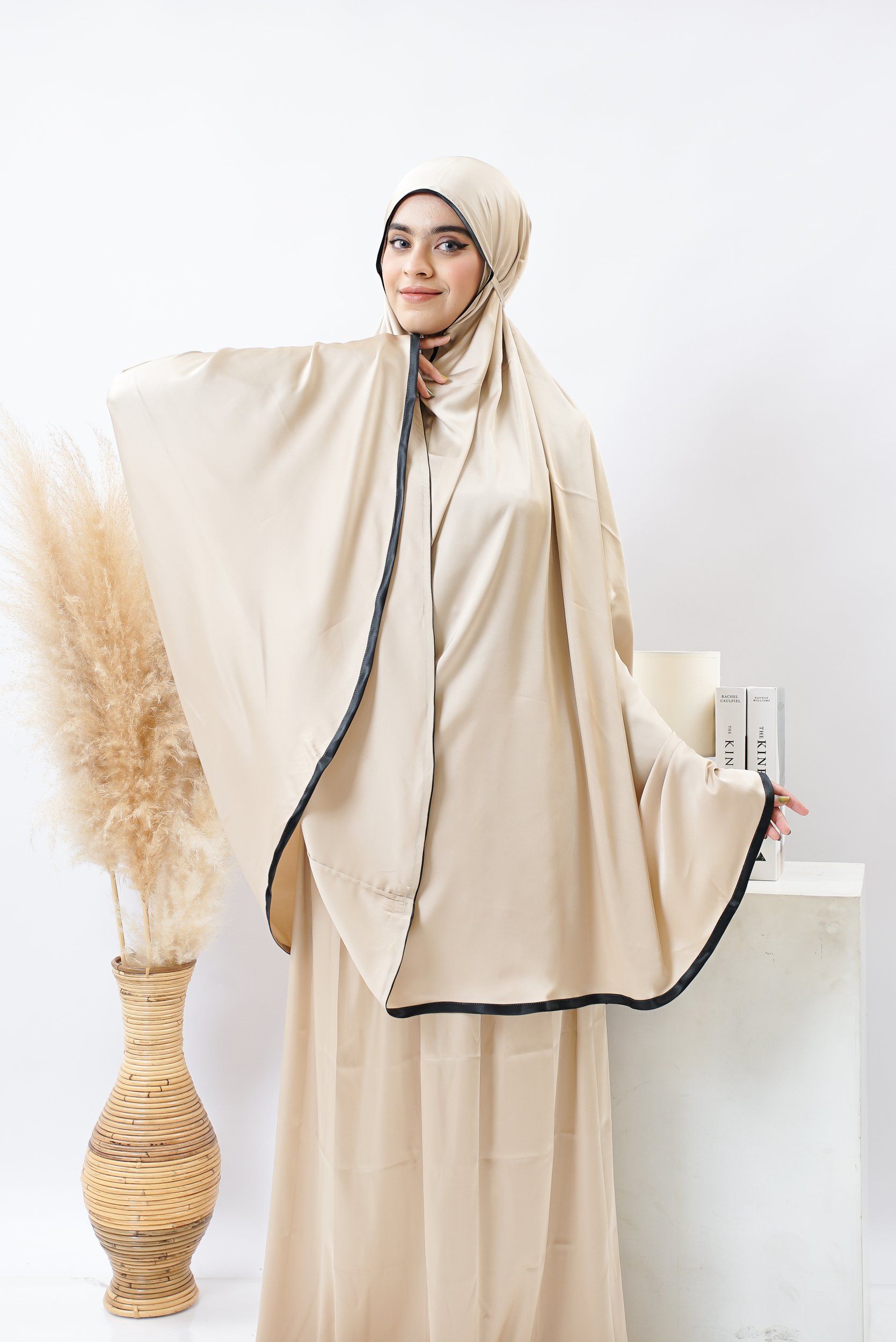 Mukena Swan - Premium Sateen