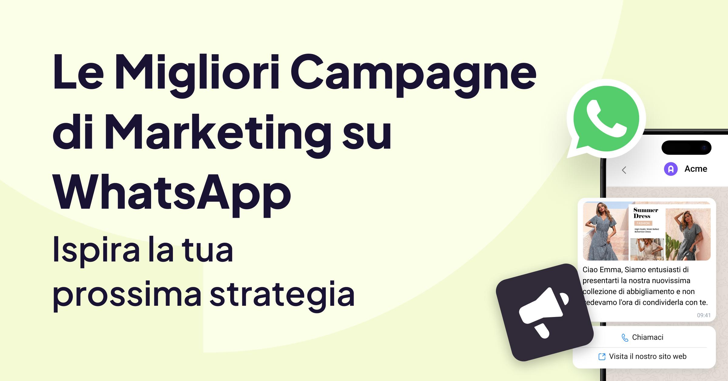 Icona WhatsApp che promuove le migliori campagne di marketing su WhatsApp ed esempi di campagne WhatsApp di successo.