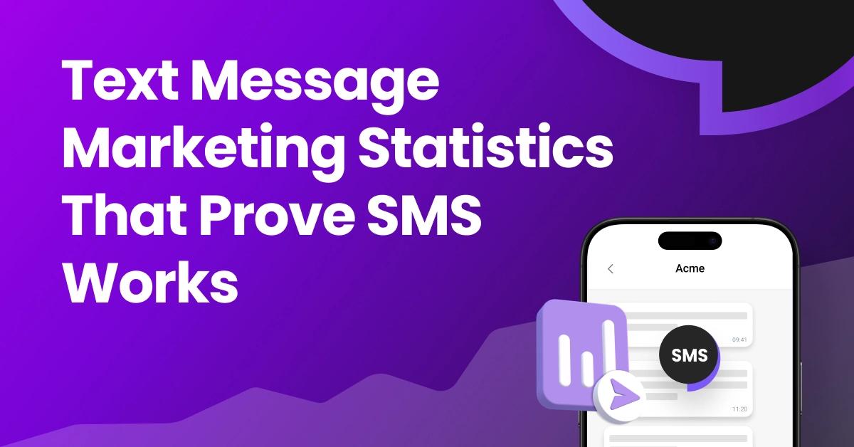Text Message Marketing Statistics That Prove SMS Works.