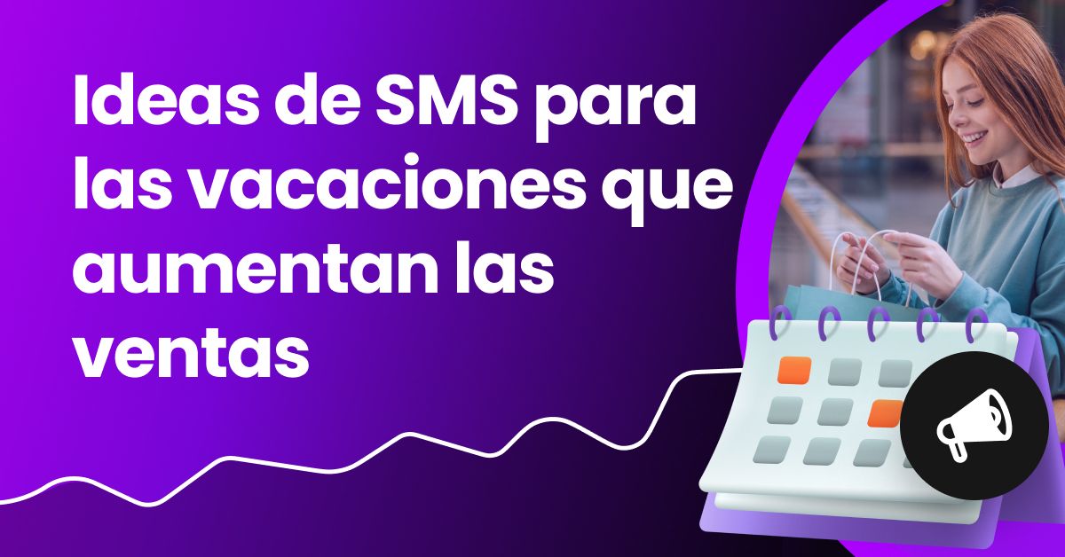 Ideas de marketing por SMS para las fiestas para impulsar las ventas estacionales con ilustraciones de compradores y calendarios
