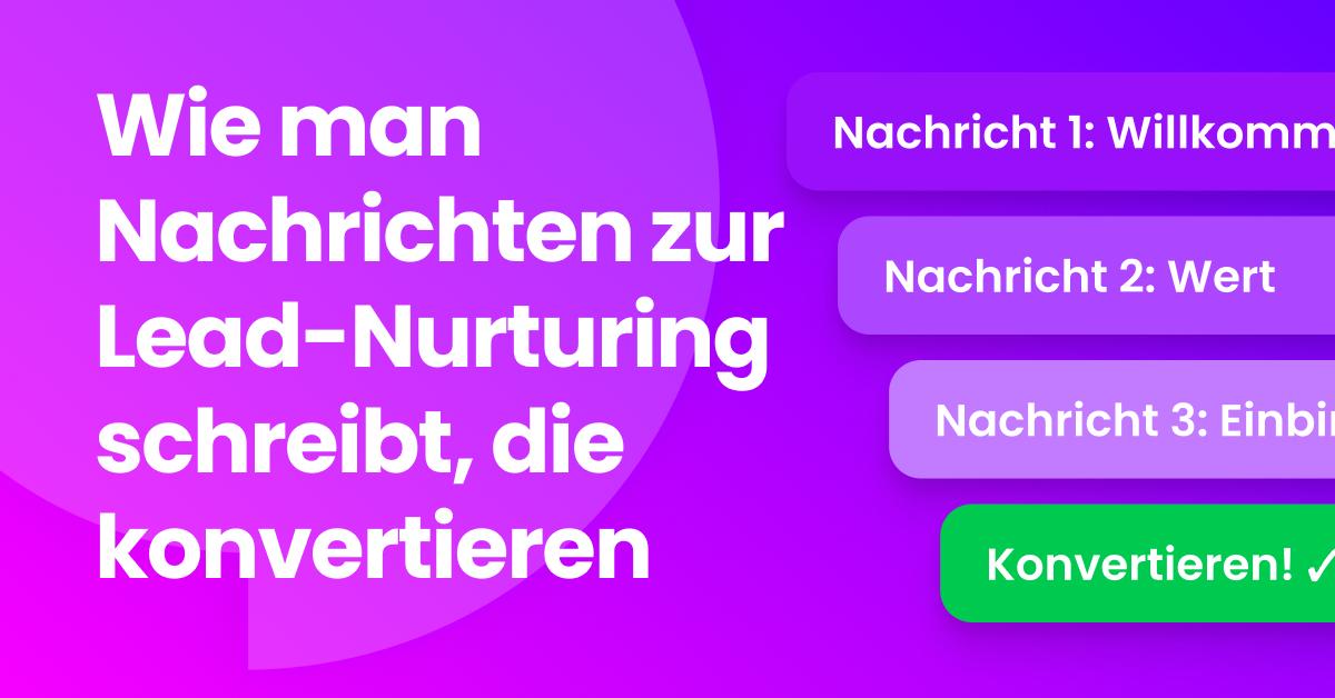 Workflow einer Lead-Nurturing-SMS-Kampagne mit automatisierten Nachrichten zur Steigerung der Kundenkonversion.