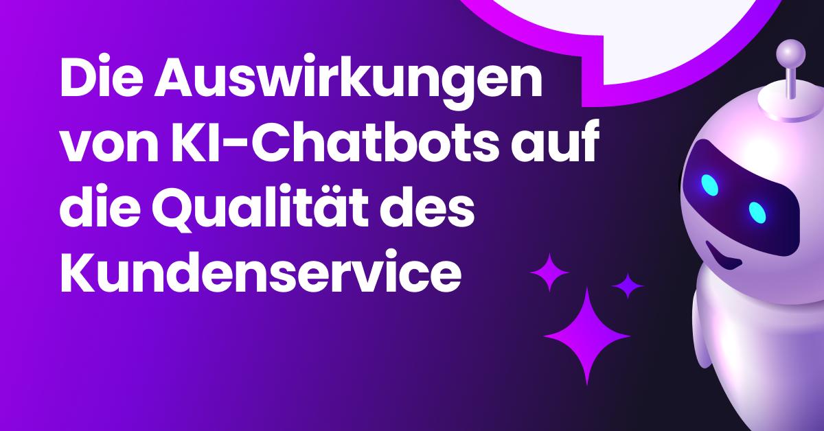 Ein KI-Chatbot unterstützt einen Kunden in Echtzeit und verbessert die Servicequalität