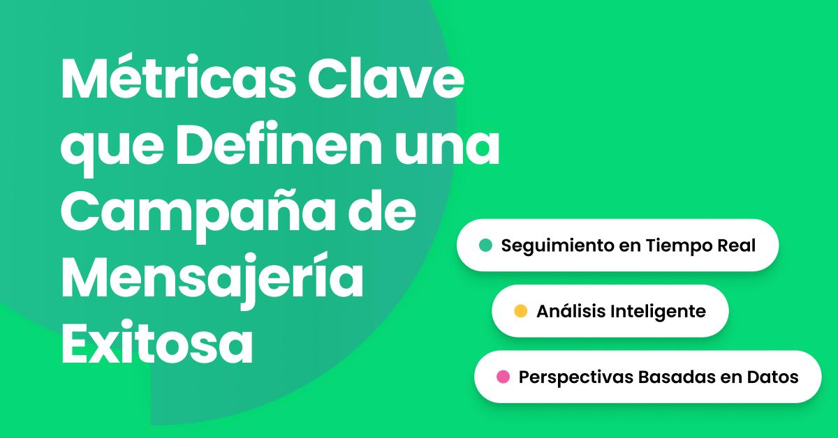 Elemento visual de dar en el blanco con el título “Métricas Clave que Definen una Campaña de Mensajería Exitosa