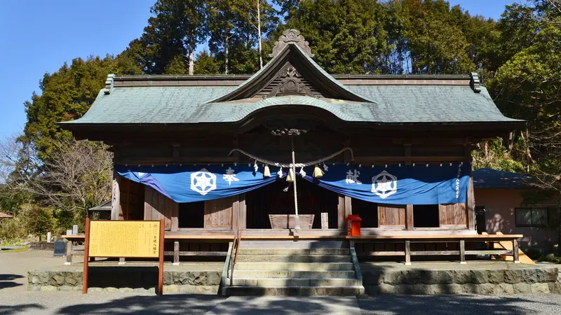 Fuba Hachimangu Shrine in Nakamura, Shimanto City