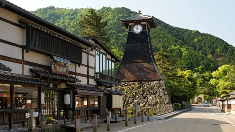 Historic streets of Izushi, Toyooka, Hyogo