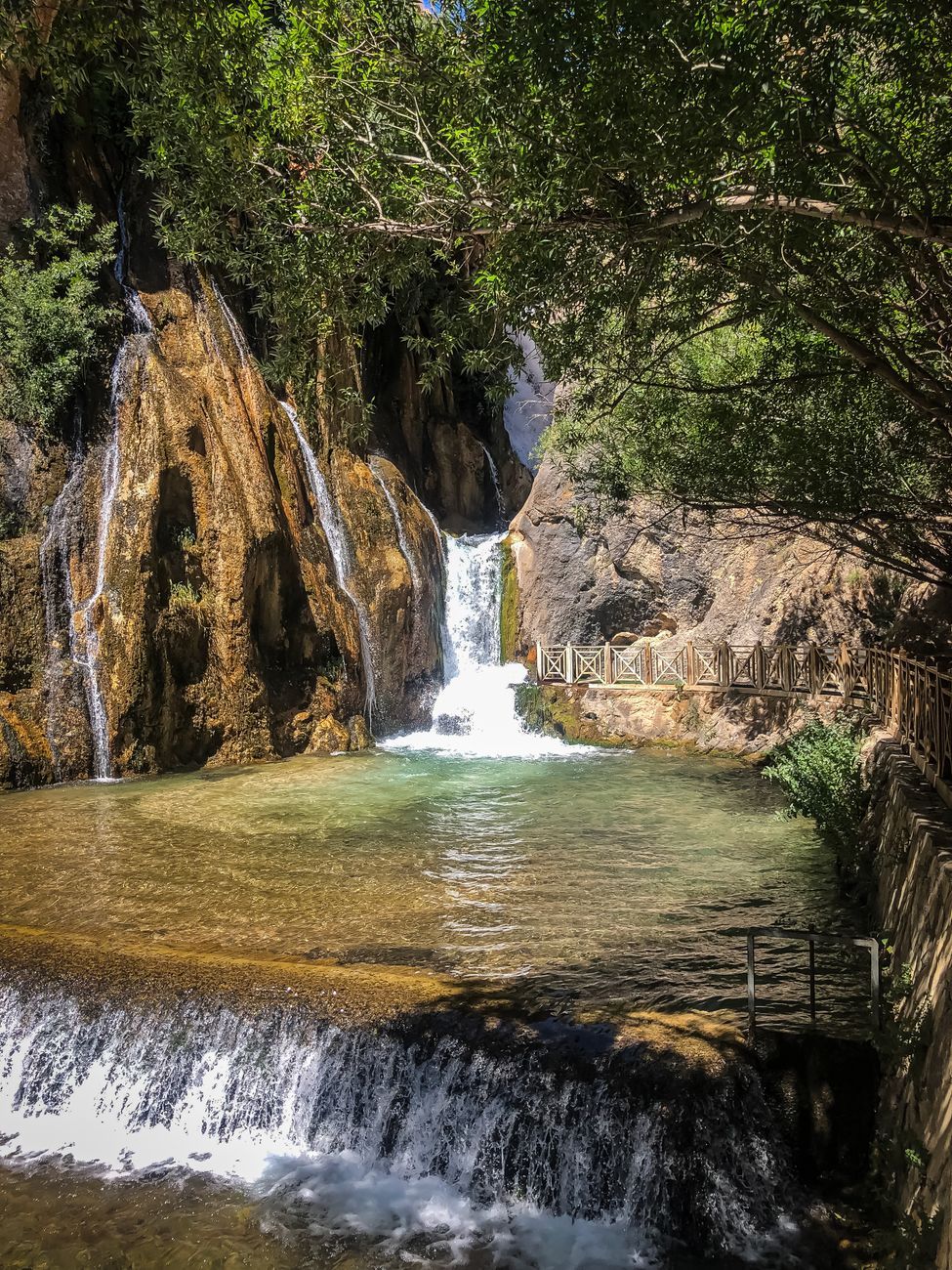 Ras el-Maa waterfall on the edge of Chefchaouen