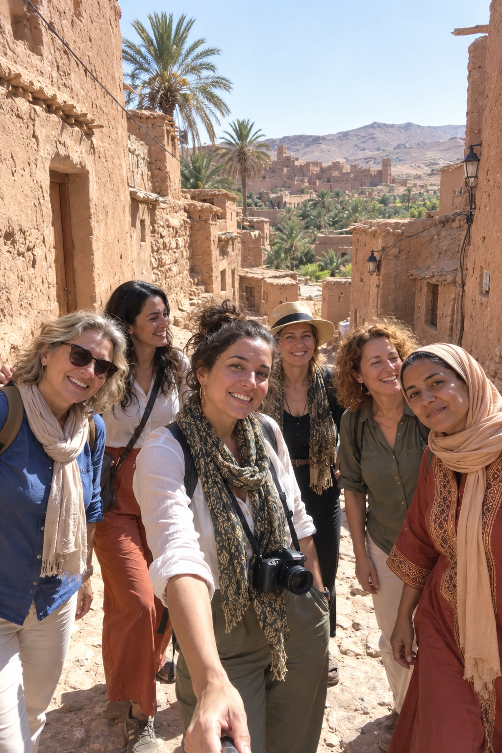 Street scene in the Fes medina, Morocco