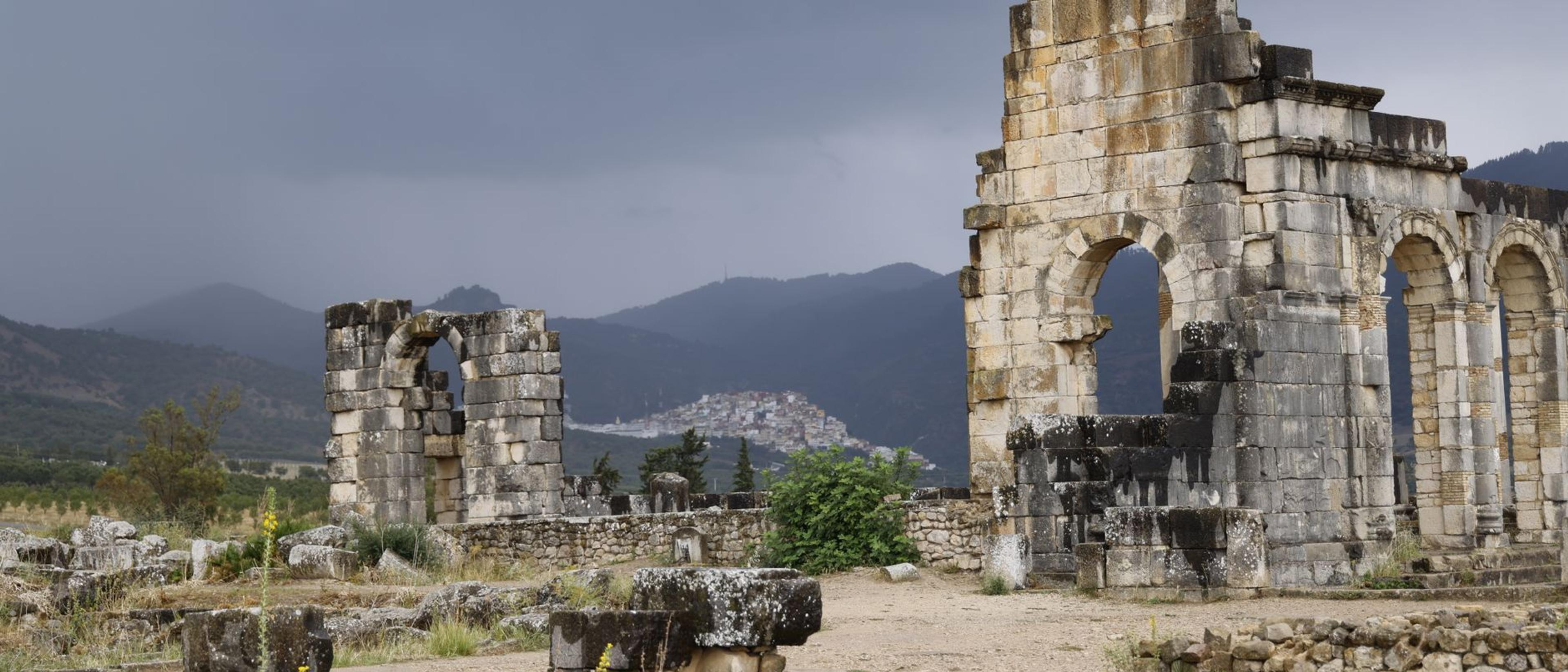 The Roman ruins of Volubilis