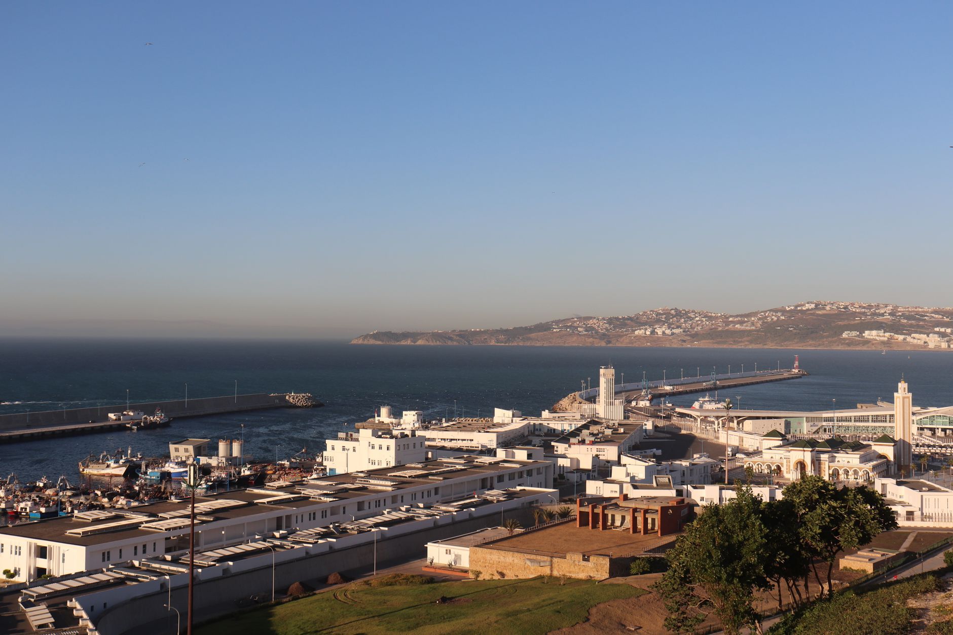Tangier port and medina, Morocco