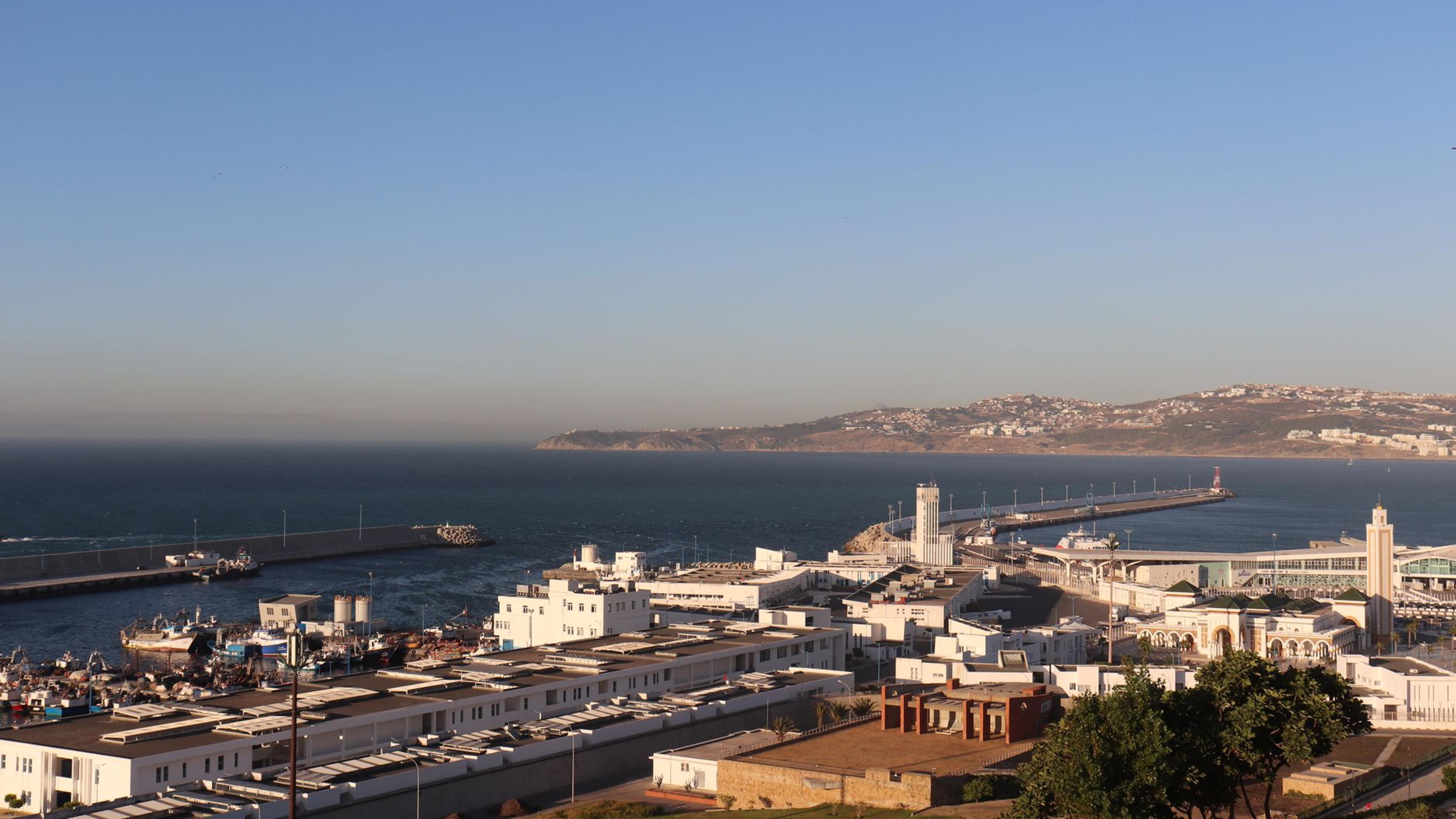 Tangier port and medina, Morocco