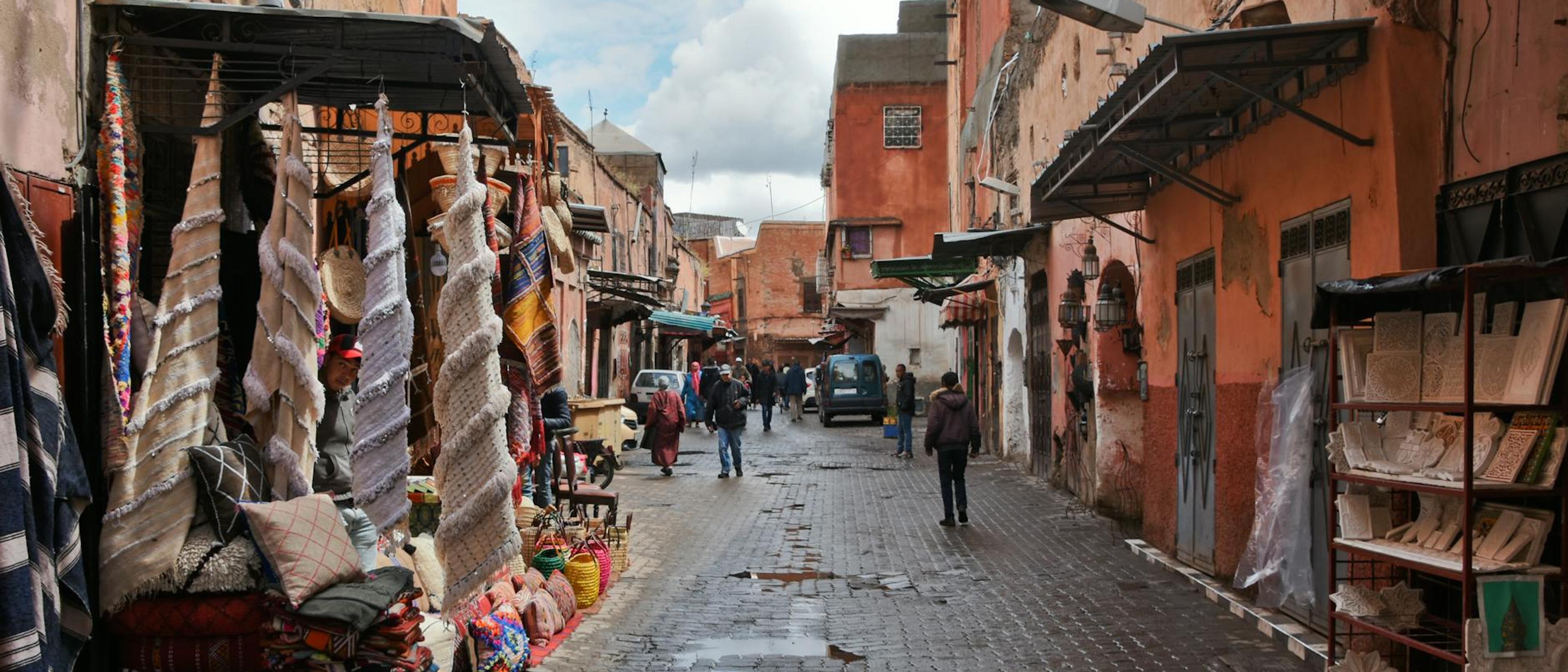 Marrakech medina and traditional souks