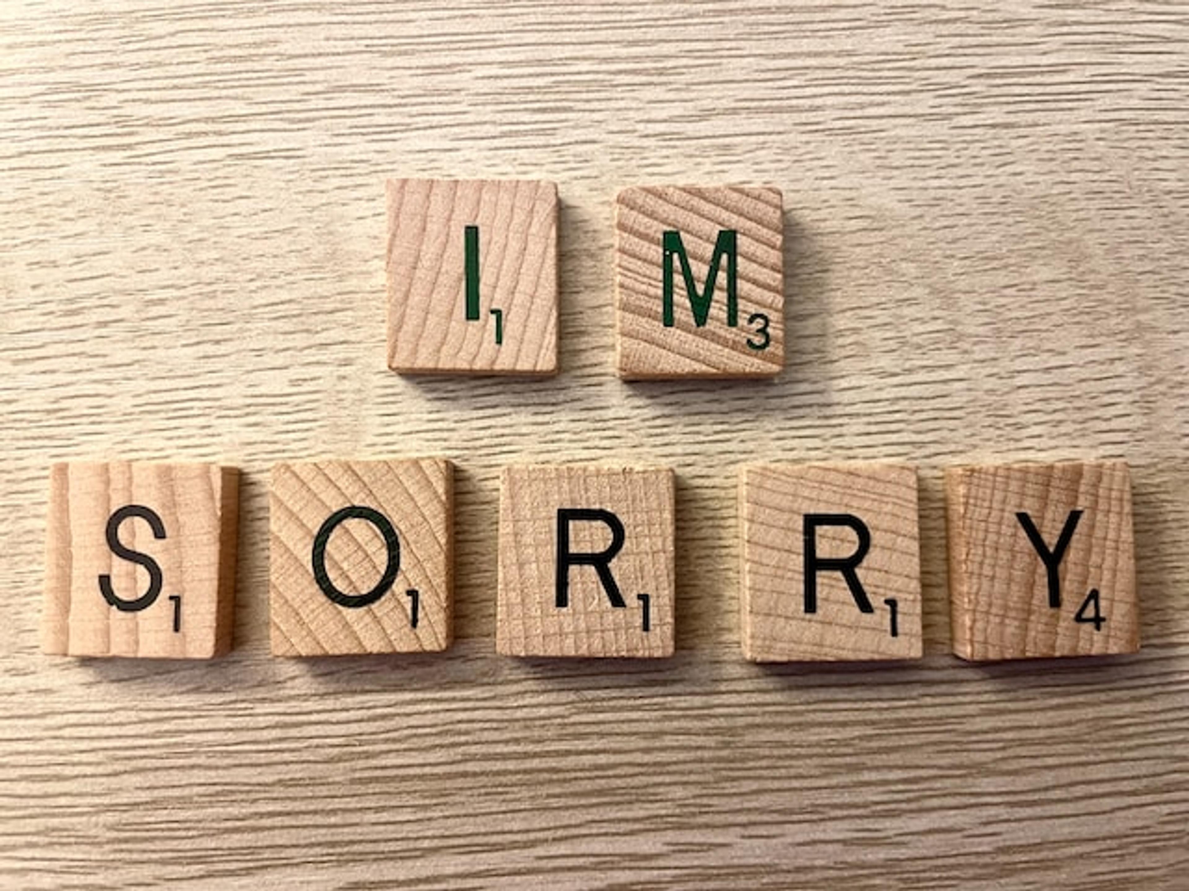 How to apologize